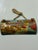 Miniature Hand-Painted Terracotta Roof Tile - Latin American Village Scene For Sale In Detroit - Image 6 of 6