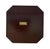 Vintage Chippendale-Style Fretwork Octagonal Mahogany Serving or Drinks Tray 11.5” For Sale In San Francisco - Image 6 of 7