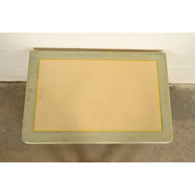 Wood Baker Furniture French Regency Louis XVI Cream Lacquered Nightstand, Circa 1960s For Sale - Image 7 of 14