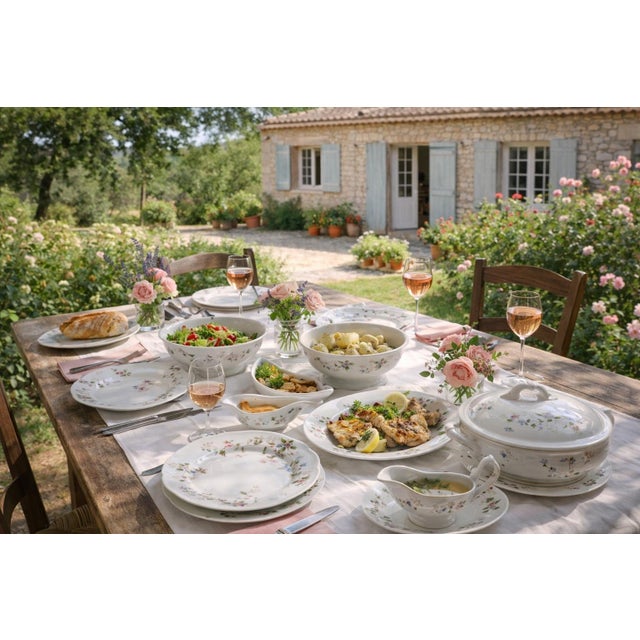 Dinner Plates from Limoges, 1900, Set of 27 For Sale - Image 15 of 16