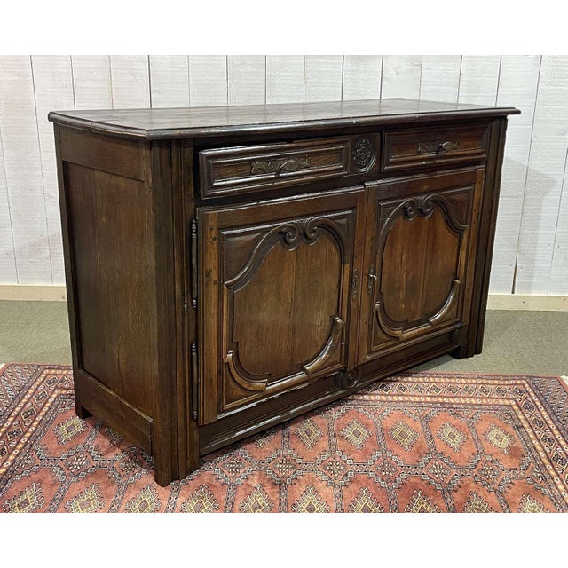 19th Century Rustic Oak Sideboard For Sale - Image 10 of 16