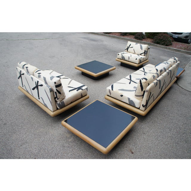 Mid Century Modern Milo Baughman Thayer Coggin Platform Sofas & Coffee Tables For Sale - Image 16 of 18