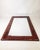 Wood Mirror with Rosewood Frame by GT Atalje, 1950s For Sale - Image 7 of 12