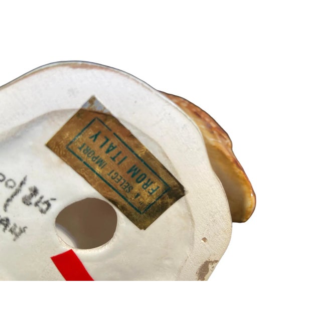 Ceramic Mid 20th Century Italian Chicken Figurines - A Pair For Sale - Image 7 of 7