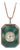 Early 20th Century Tiffany & Co. Edwardian Diamond Guilloche Enamel 18k Gold Watch Pendant Necklace For Sale