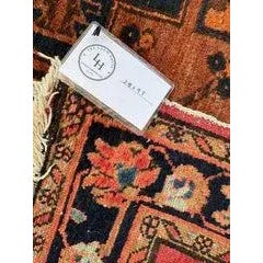 Red Fine Antique Lilihan Sarouk Runner - 2.8 X 9.7 For Sale - Image 8 of 11