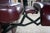 Lane Furniture 1975 Lane Furniture Burgundy Red Oxblood Leather Nailhead Reclining Armchair For Sale - Image 4 of 18