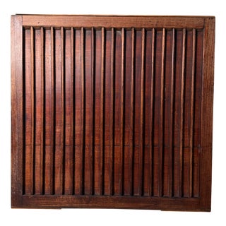 Antique Japanese Wooden Wall Panel, 1890 For Sale