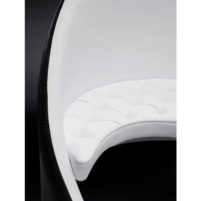 Contemporary Italian MARILEN Armchair in Eco-Leather from VGnewtrend For Sale - Image 3 of 5