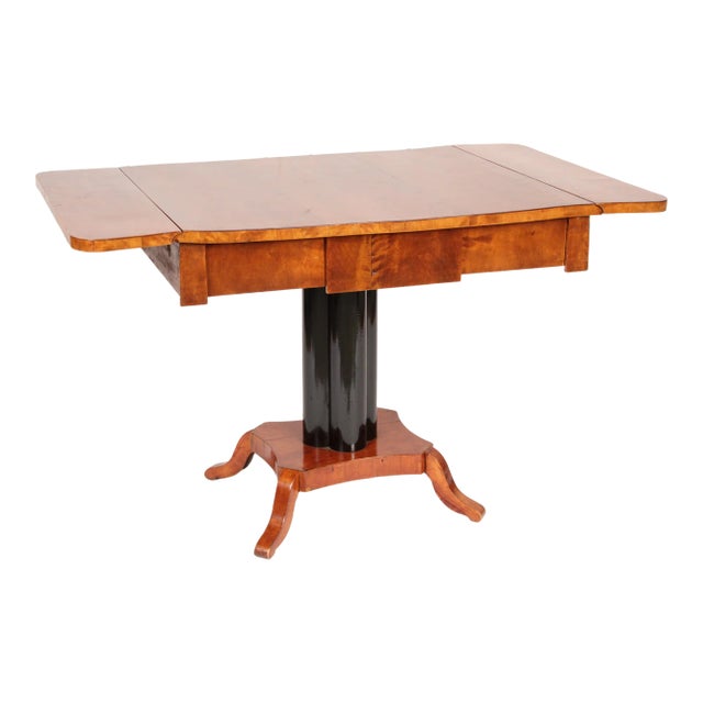 Biedermeier Birch Sofa Table For Sale