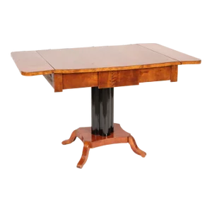 Biedermeier Birch Sofa Table