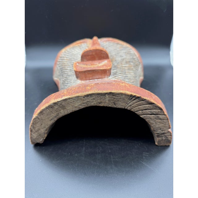 African Songye Kifwebe Mask, 1950s For Sale - Image 4 of 9
