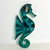 1960s MCM Acrylic Lucite Abalone Seahorses, Wall Hangings, Made in the Usa, Set of 3 For Sale In Phoenix - Image 6 of 8
