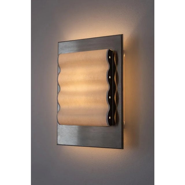Tiles Alu Brut S Wall Light by Violaine Dharcourt For Sale - Image 4 of 6