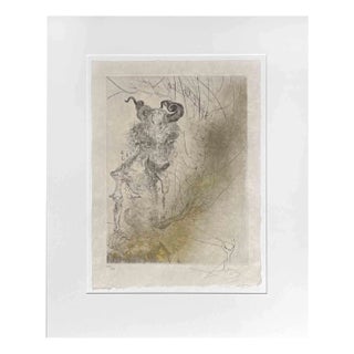 Salvador Dali, Tete de Veau (Calf's Head), Etching, 1960s For Sale
