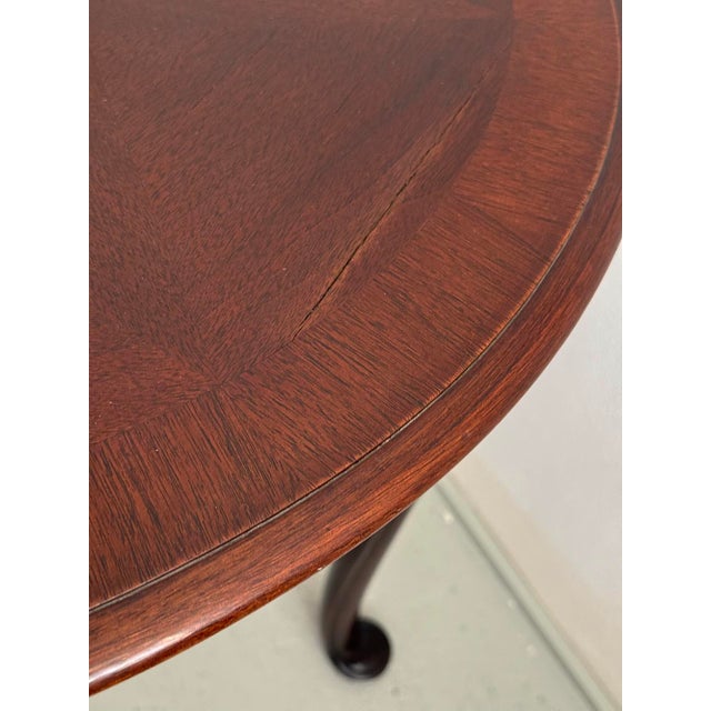 Vintage Round Coffee Table in Gerstel Style, 1930s For Sale - Image 6 of 8