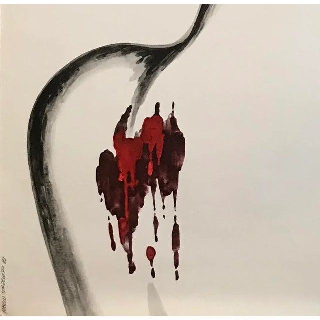 Contemporary Original 1982 Vintage Polish Theatre Poster, War and Peace For Sale - Image 3 of 4