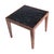 Mid-Century Modern Blue Tiger Eye Precious Stone Large End Table For Sale - Image 3 of 10