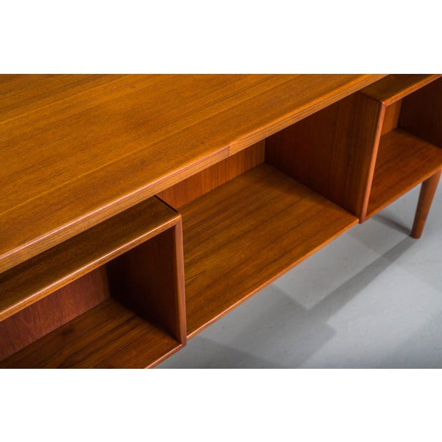 Modern Danish Teak Desk, 1950s For Sale - Image 14 of 18
