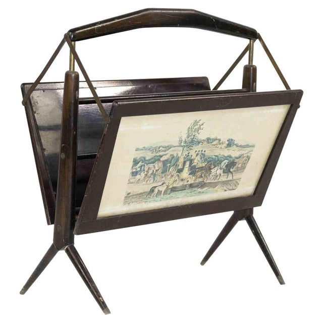 Magazine Holder by Ico Parisi, Mid-20th Century For Sale - Image 6 of 6