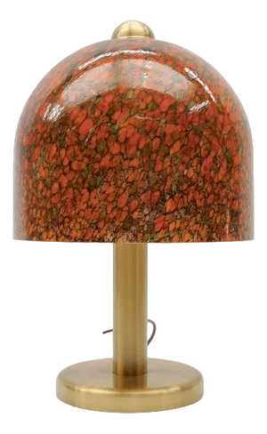 Multicolored Glass Table Lamp from Peill & Putzler, 1960s