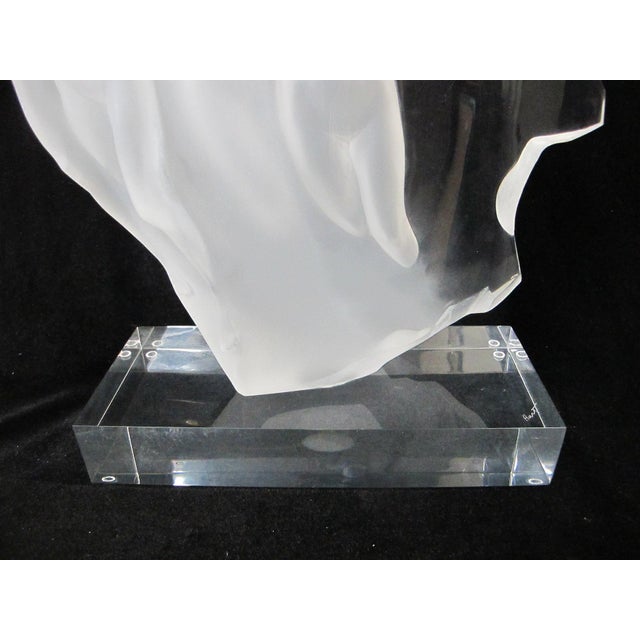 Frederick Hart Acrylic Light Whispers Signed Limited Female Nude Art Sculpture For Sale - Image 9 of 17