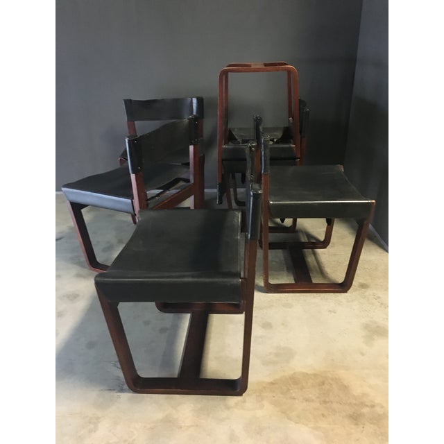 Dining Chairs by Gunther Hoffstead for Uniflex, 1963, Set of 6 For Sale - Image 9 of 16