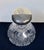 Vintage Art Deco Period Sterling & Crystal Cologne Bottle For Sale - Image 4 of 11