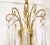 Brass and Crystal Chandelier For Sale - Image 4 of 4