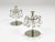 Metal Candleholders with Faceted Swarovski Crystals from J.L. Lobmeyr, Vienna, 1980s, Set of 2 For Sale - Image 7 of 14