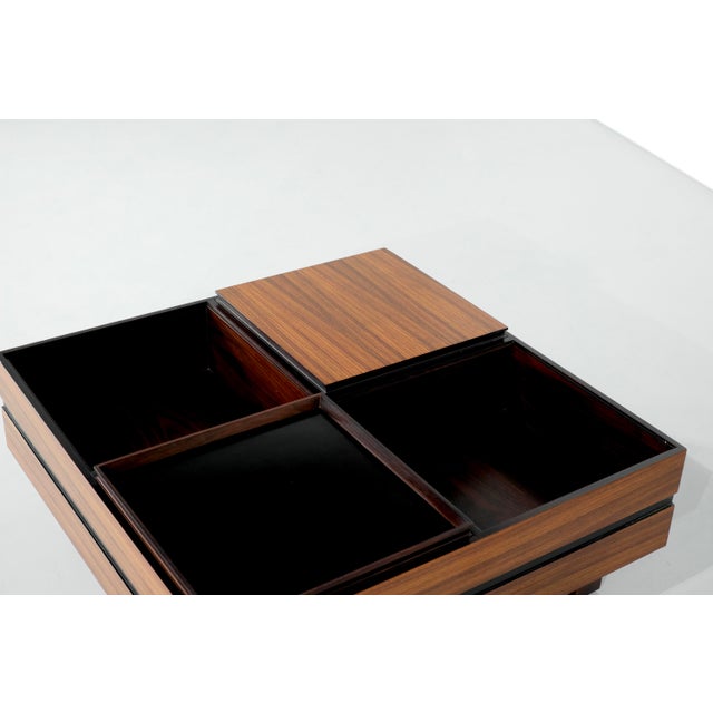 Wood Coffee Table by Carlo Hauner for Forma, 1960s For Sale - Image 7 of 15
