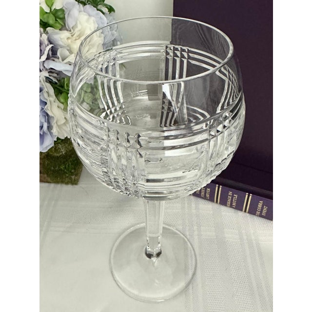 Vintage Birdbath Ralph Lauren Glen Plaid Goblet - 14 Oz For Sale - Image 10 of 11