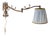 Victorian Gilded Swivel Wall Lamp with Ram's Head and Urn, France, 1880s For Sale