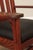 Brown Mission Style Antique Oak Rocking Chair For Sale - Image 8 of 12