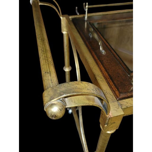 1970s 1970s Mid-Century Modern Mastercraft Bar Cart For Sale - Image 5 of 7