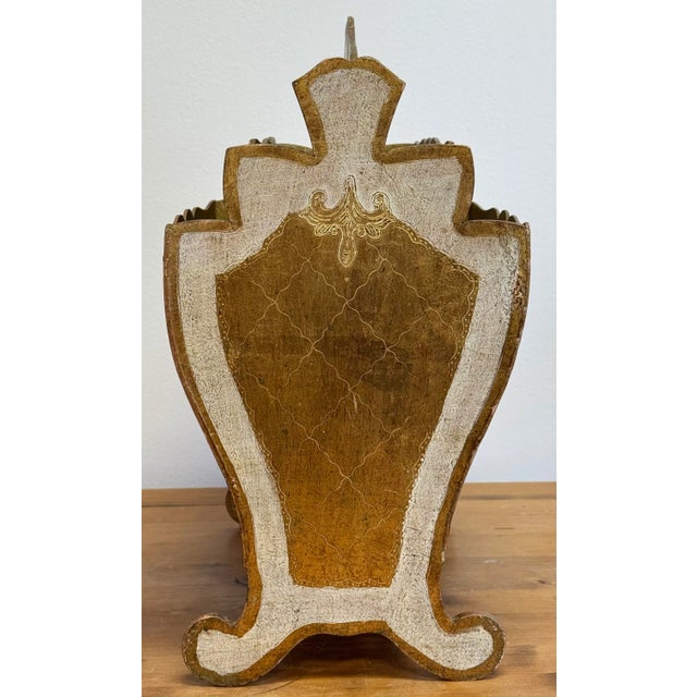 Vintage Italian Florentine Magazine Rack For Sale In Kansas City - Image 6 of 12