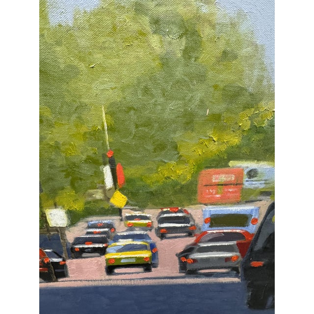 Monday Morning Rush Impressionist Painting For Sale - Image 4 of 5
