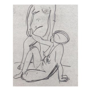 'Two Nudes' by Victor Di Gesu, Paris, Louvre, Salon D'Automne, Academie Chaumière, Los Angeles County Museum of Art, San Francisco Art Assocation For Sale