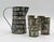 Emilia Castillo 1950s Alfredo Villasana Taxco Brass & Abalone Pitcher and Tumblers - Set of 5 For Sale - Image 4 of 18