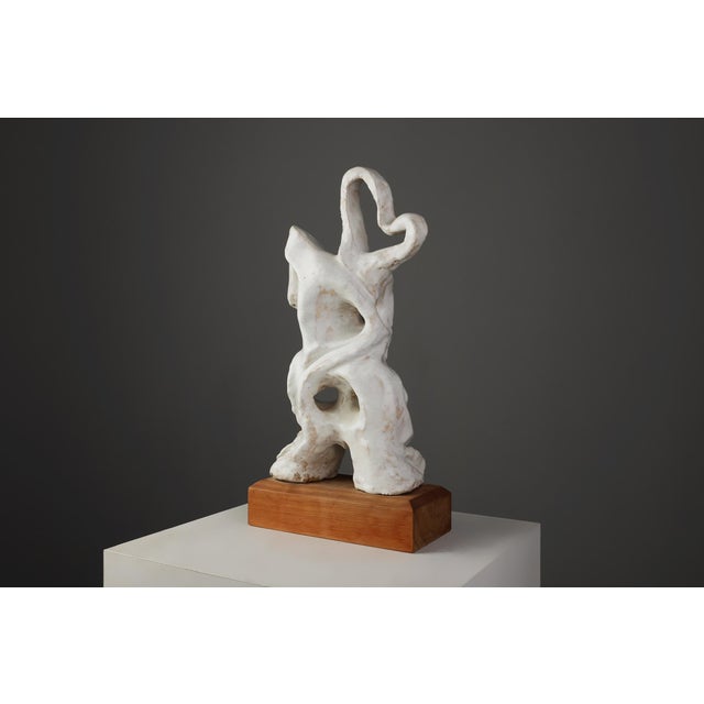 Brown Freddy Callant, Abstract Symphonie Sculpture, 1960s, Ceramic For Sale - Image 8 of 13