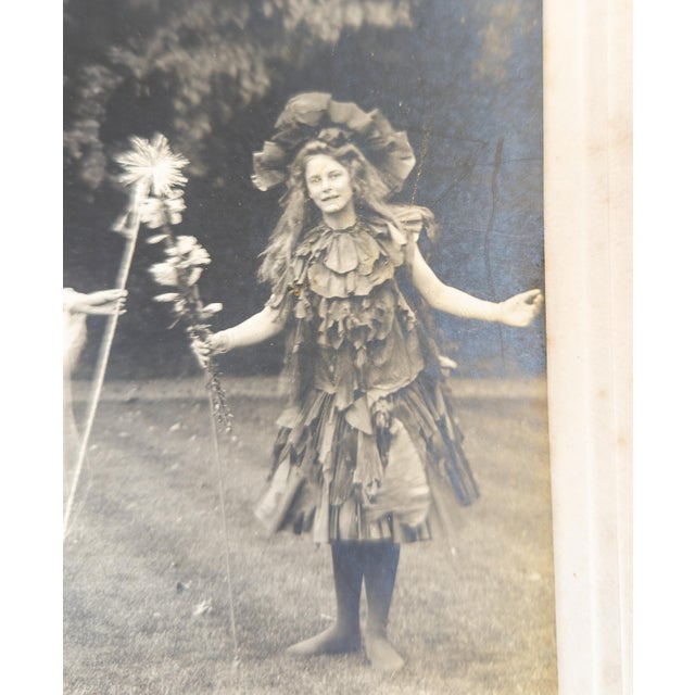 Early 20th Century Early 20th Century English Photograph of Girls in Pageant or Play Costumes For Sale - Image 5 of 12