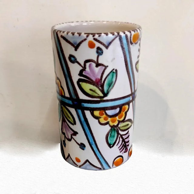 Vase by Vincenzo Pinto for Vietri, 1938 For Sale - Image 10 of 11