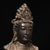 Bronze Vintage Gilt Bronze Bodhisattva Head Bust / Guanyin Statue For Sale - Image 8 of 9