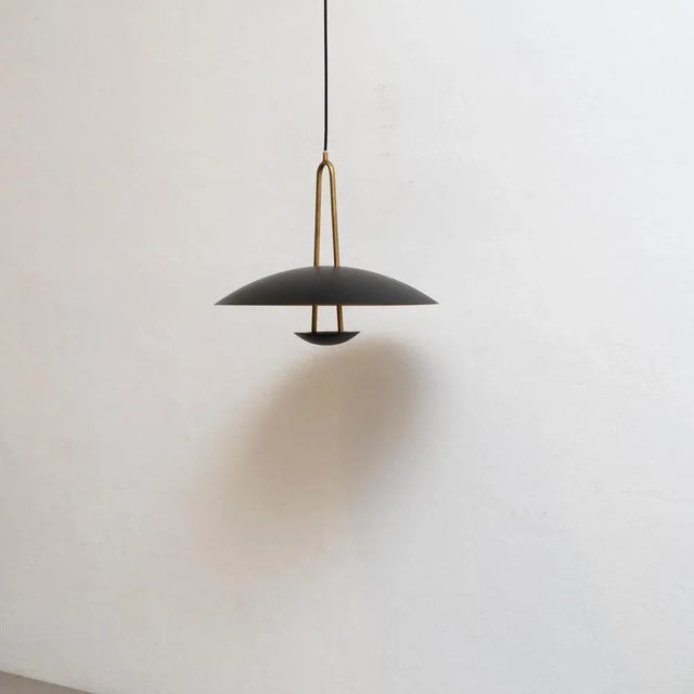Scandinavian Pendant Lamp by Johan Carpner for Konsthantverk For Sale - Image 3 of 12