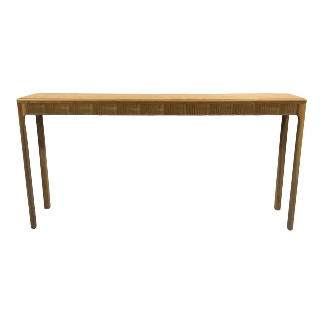 Baker Unfinished Wood Console Table Chairish