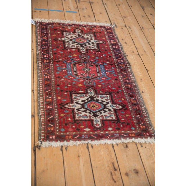 Traditional Vintage Karaja Rug Runner - 2'3" x 4' For Sale - Image 3 of 10