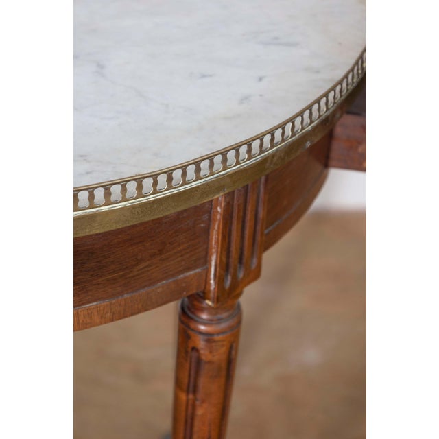 Wood 19th Century French Bouillotte Table For Sale - Image 7 of 8