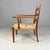 Mid-Century Modern Italian Armchairs in Woven Straw and Wood, 1940s For Sale - Image 3 of 18