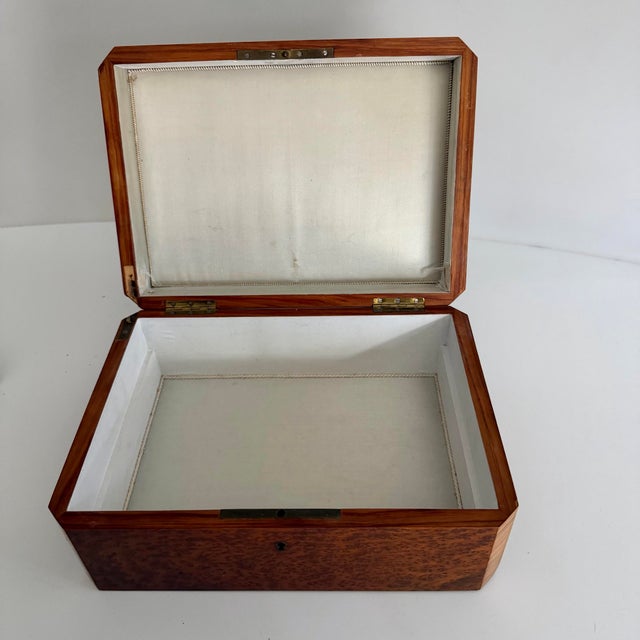 19th Century Napoleon III Jewelry Box With CSD Monogram For Sale - Image 9 of 12