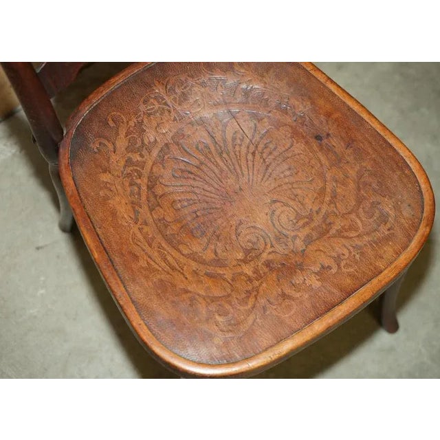 Antique Bentwood Cherub Dining Chairs by Jacob & Joesef Kohn, 1850, Set of 5 For Sale - Image 10 of 18